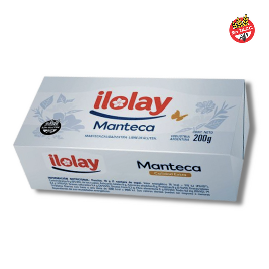 Manteca x 200 gr Ilolay
