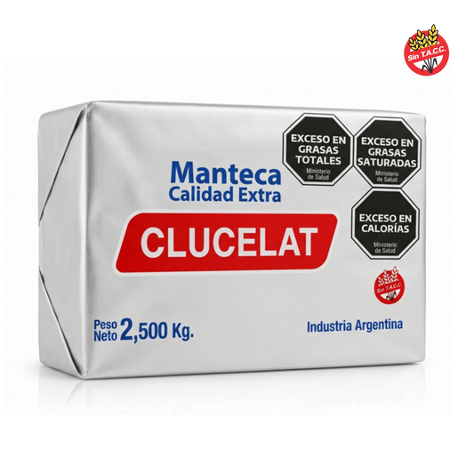 Manteca Pilon x 2.5 Kg. Clucelat